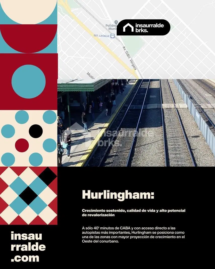 Departamento en Venta en Hurlingham, G.B.A. Zona Oeste 3