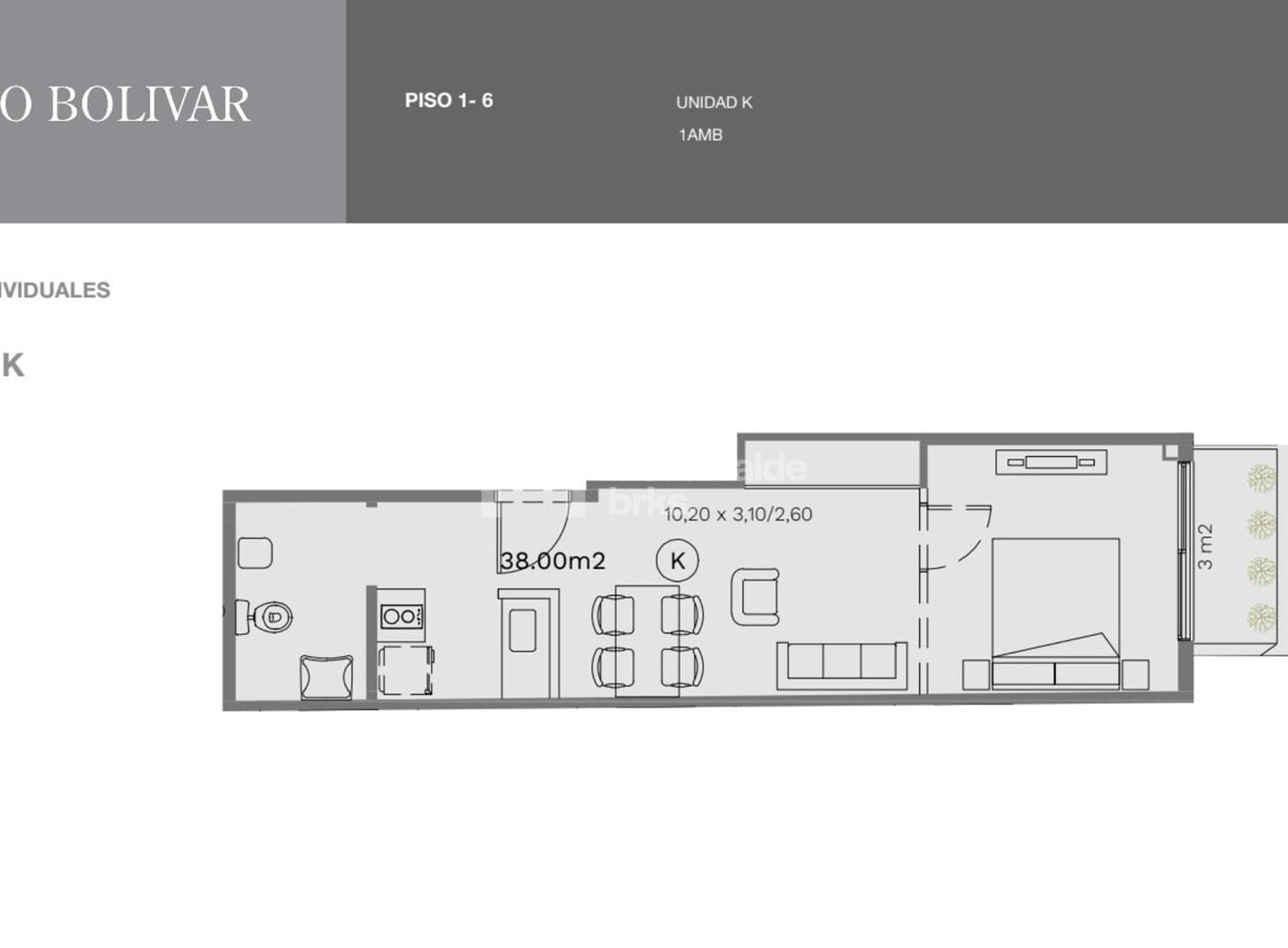 Departamento Monoambiente en Venta en Monserrat, Centro Historico, Capital Federal, Buenos Aires