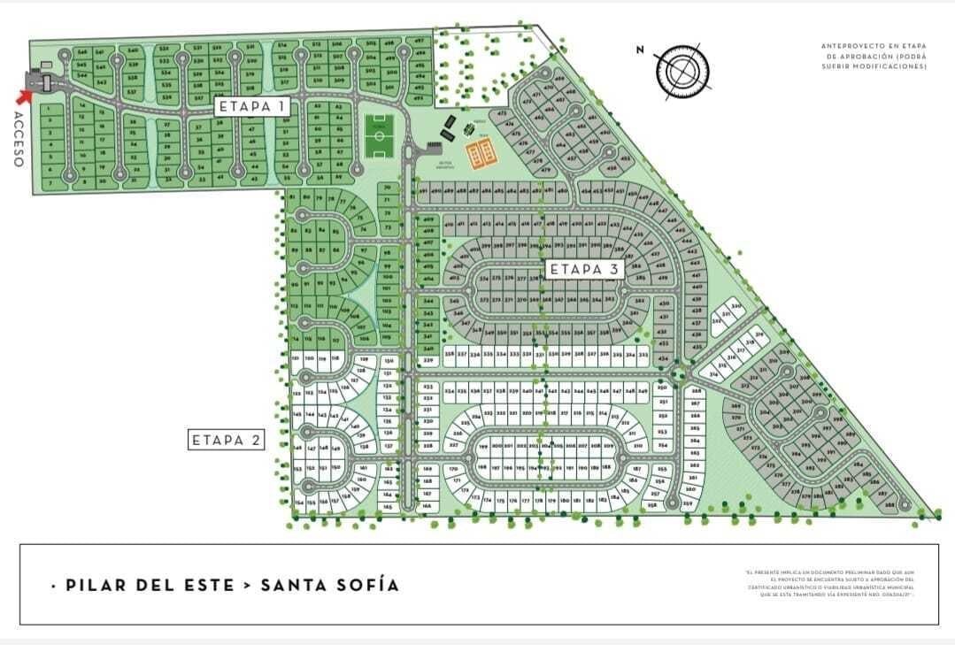 Terreno Lote en Venta en Santa Sofía, Pilar del Este, Pilar