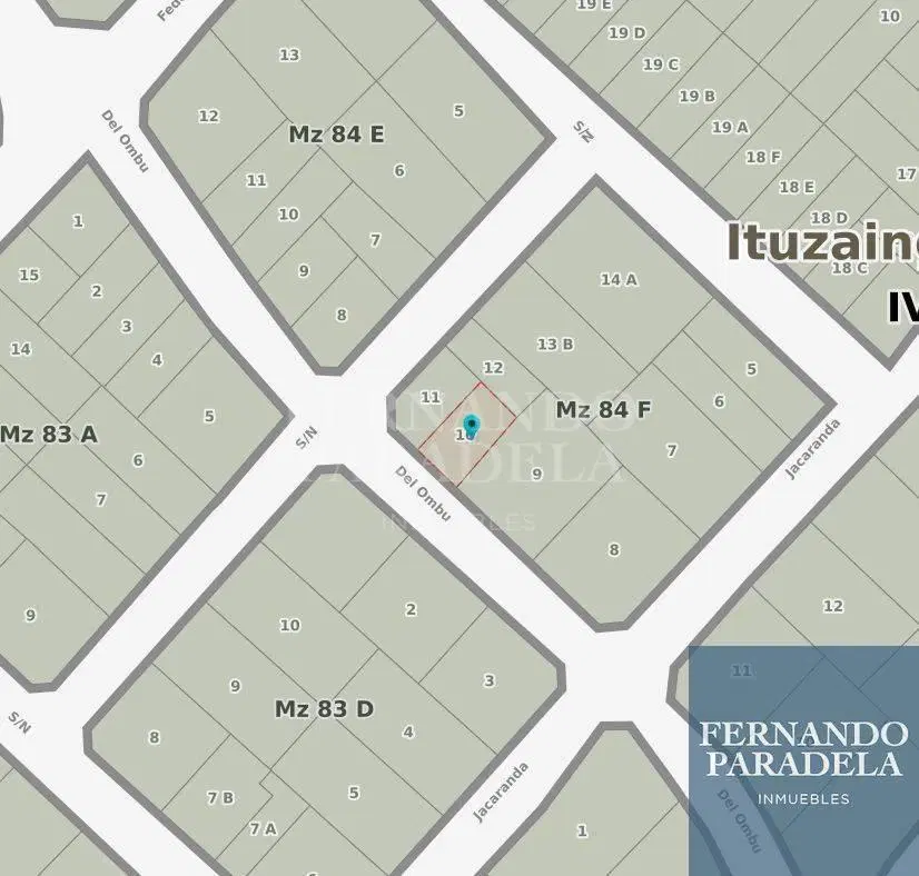 Terreno en Barrio Parque Leloir 1