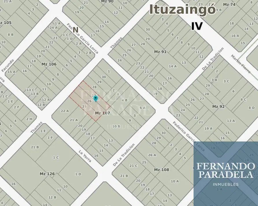 Lote de 2278m2 ubicado en Parque Leloir 3