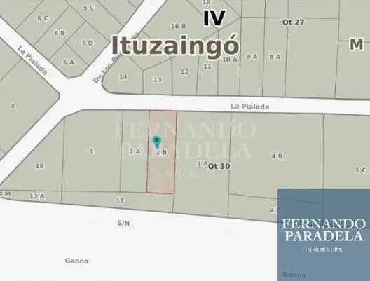 Lote en venta de 1728m2 ubicado en Parque Leloir 1