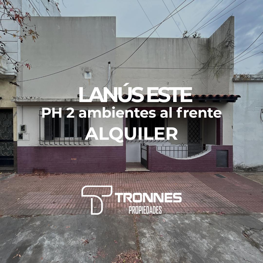 ALQUILER PH 2 AMBIENTES AL FRENTE - LANÚS ESTE - SIN EXPENSAS