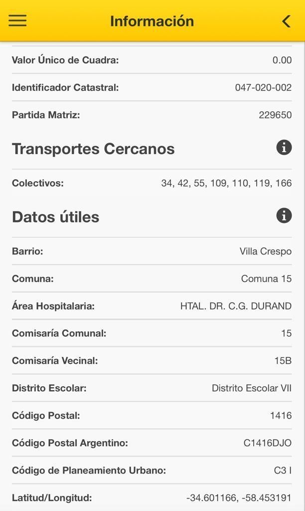 TERRENO 8,66 X 16,28  - CABA