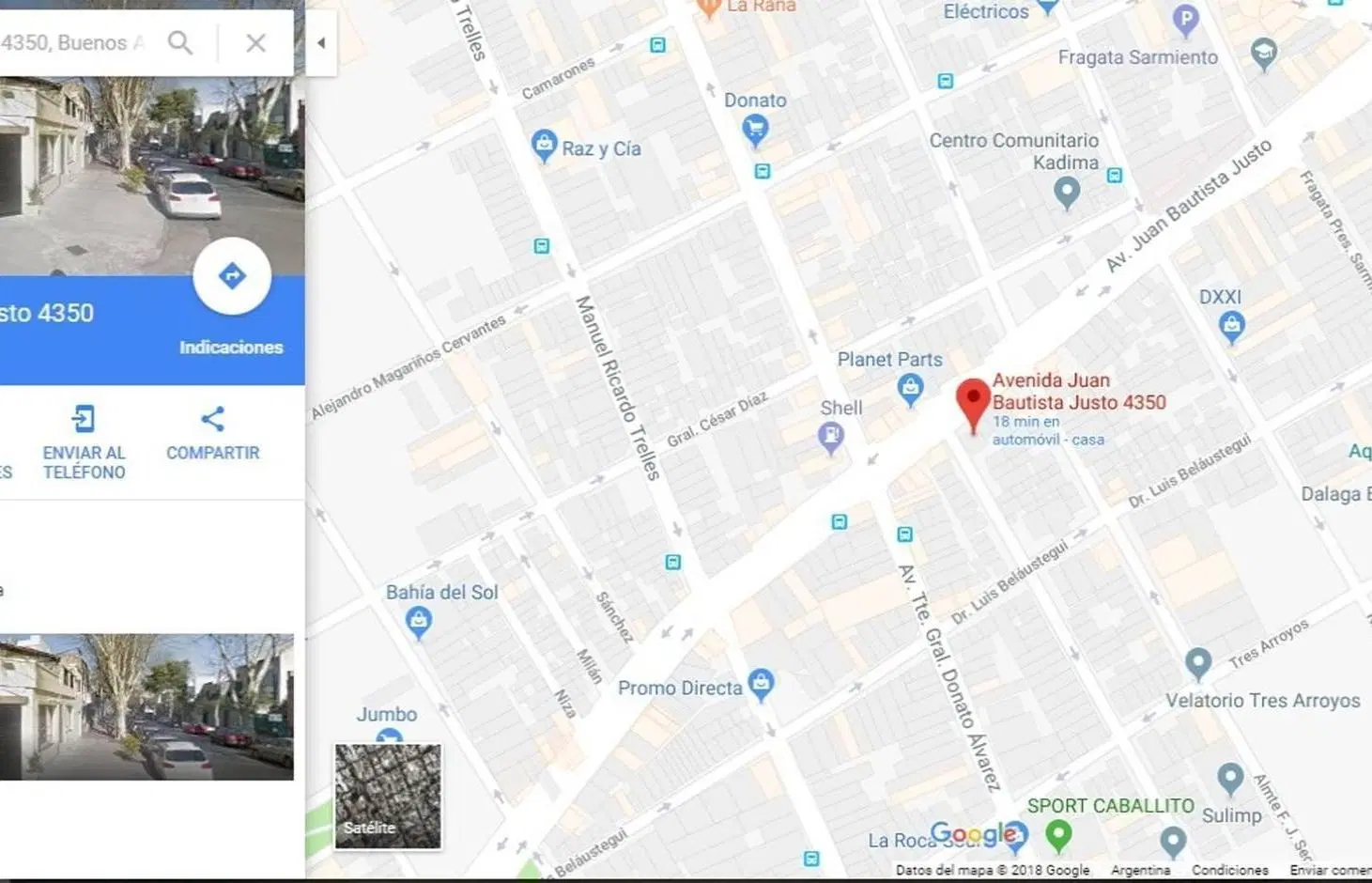 TERRENO PARA DESARROLLO INMOBILIARIO AV JUAN B JUSTO 4350 4