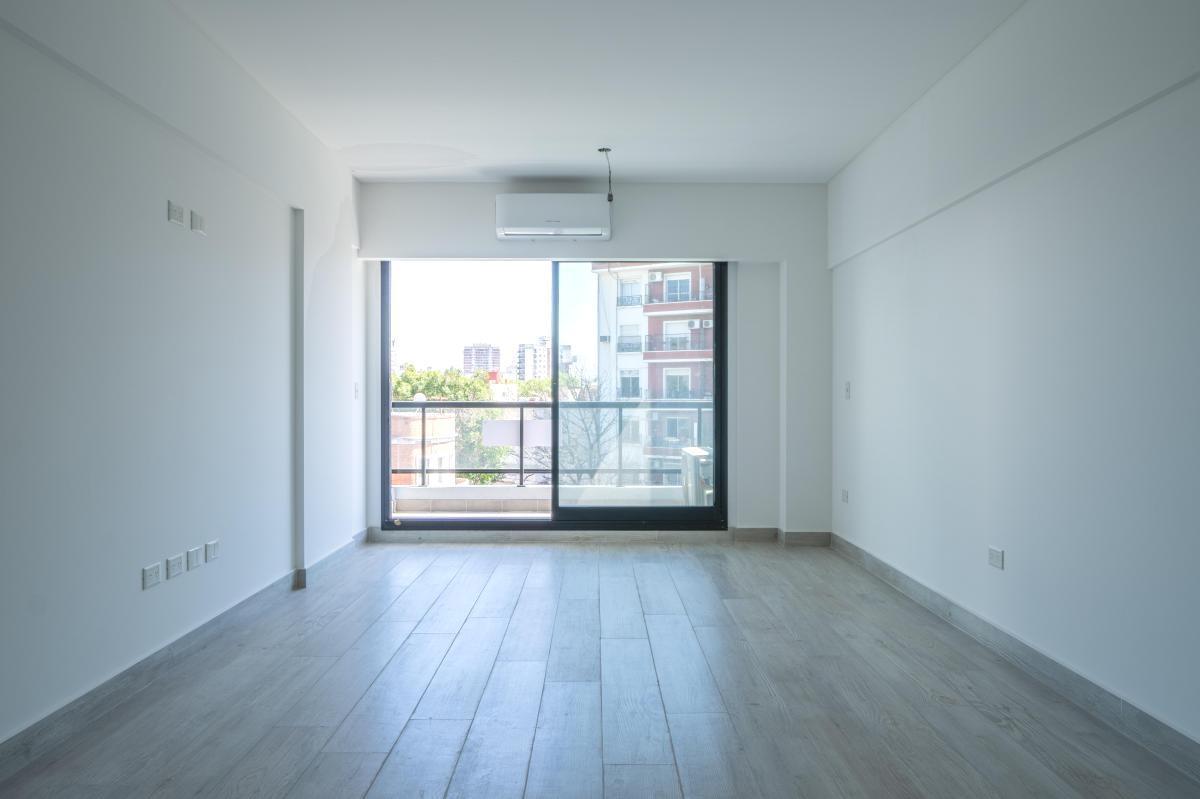 Financiamos el 50%: Monoambiente a estrenar en venta con balcon al frente en Los incas y Triunvirato