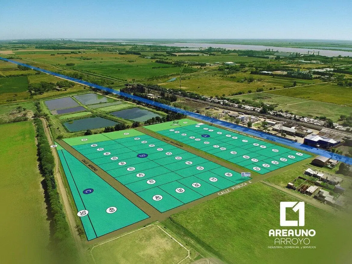 Venta terreno 650m2 en LOTEO INDUSTRIAL AREA UNO - ARROYO SECO - SANTA FE - Lote 26 4