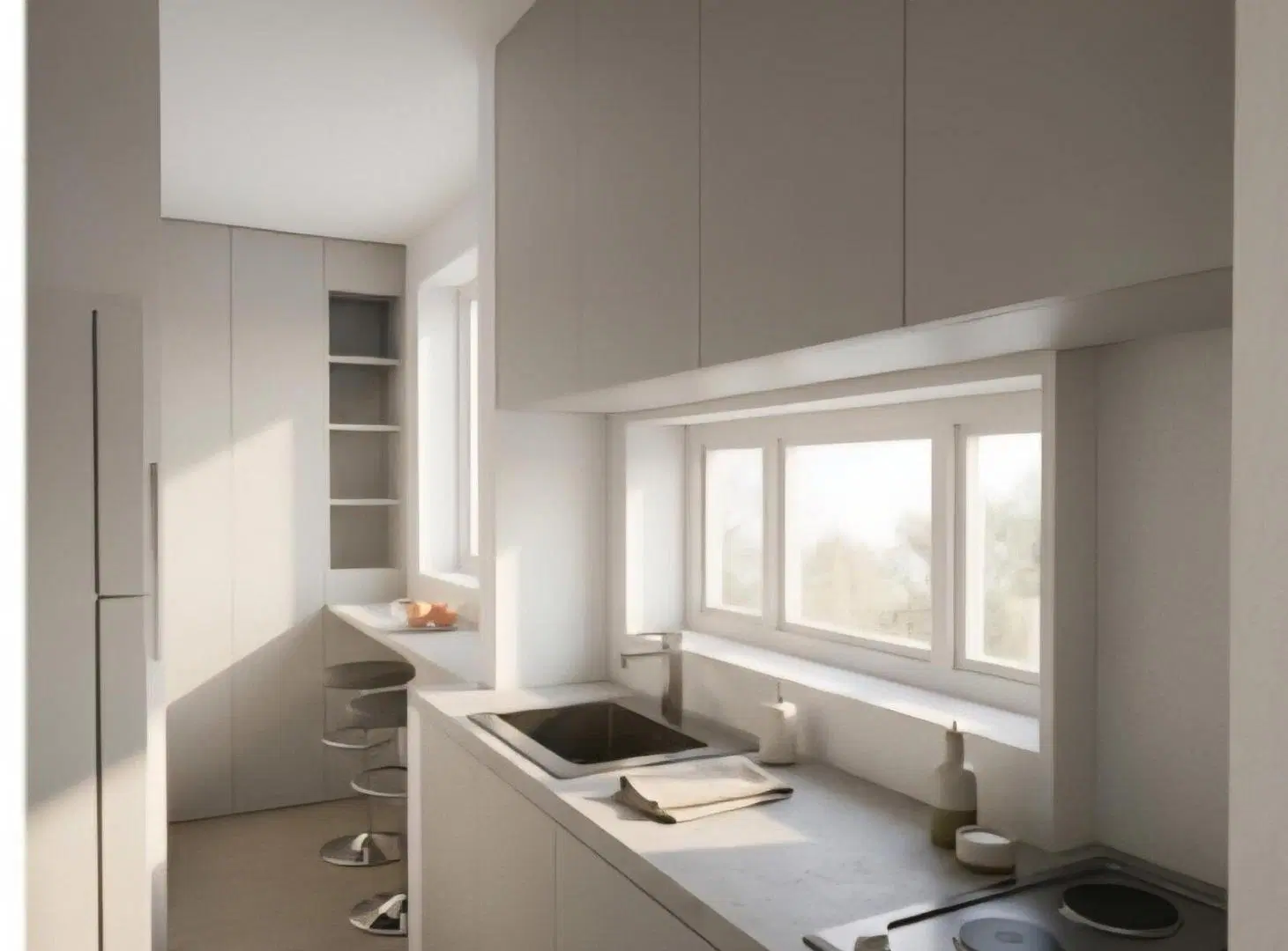 Venta departamento de pasillo 2 dormitorios- Lourdes 2