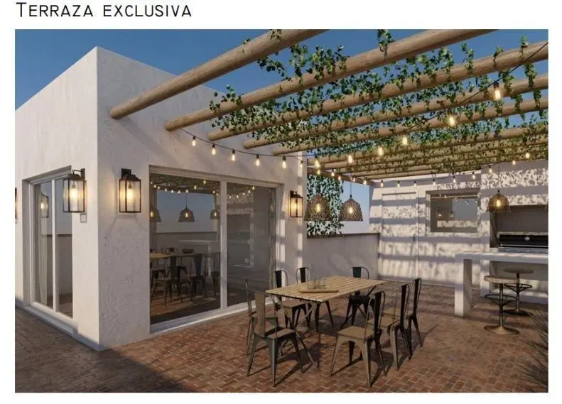 Venta departamento de pasillo 2 dormitorios- Zona Lourdes 3
