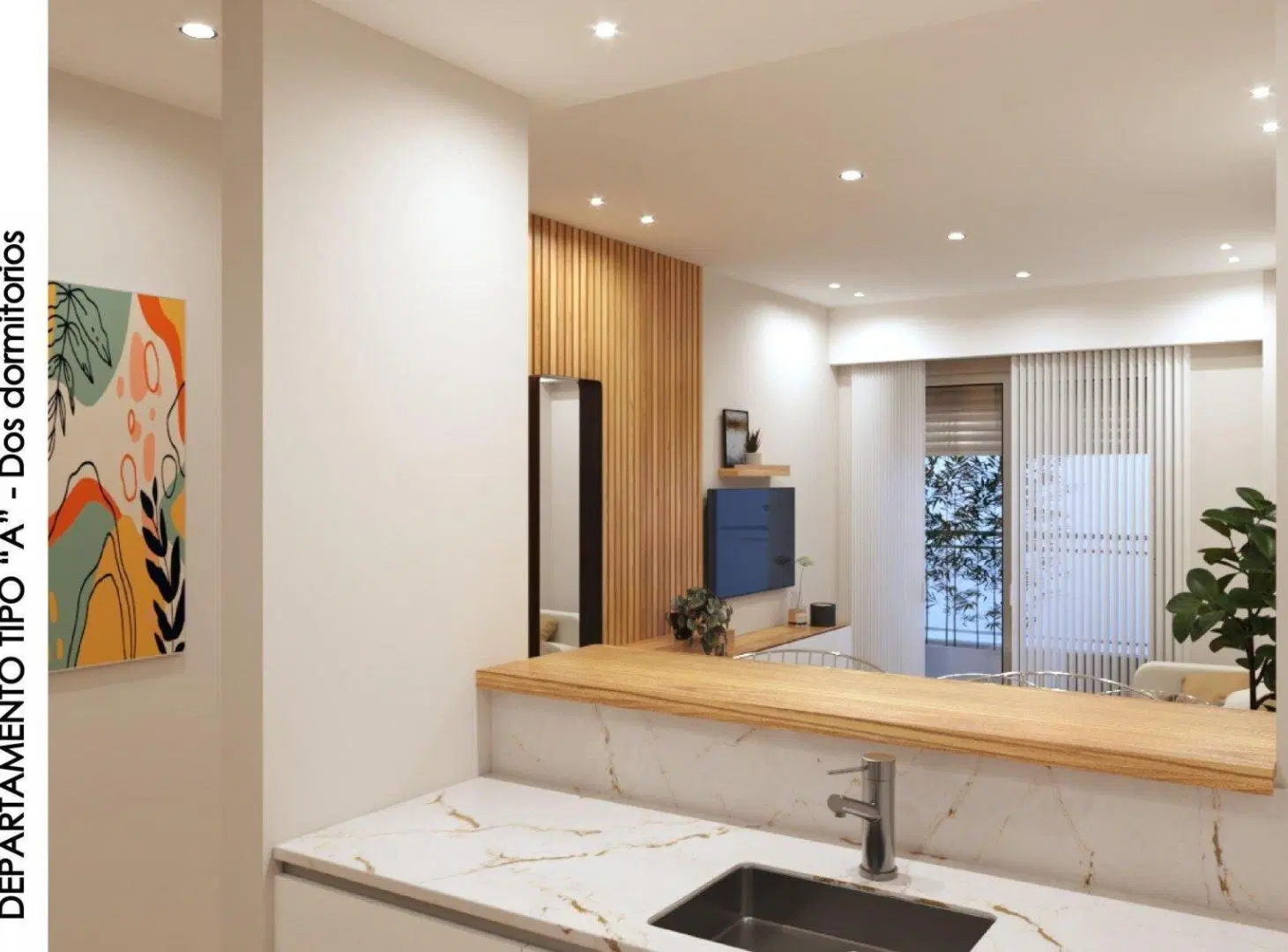 VENTA DEPTO 2 DORMITORIOS CON BALCÓN - VISTA AL RÍO 5