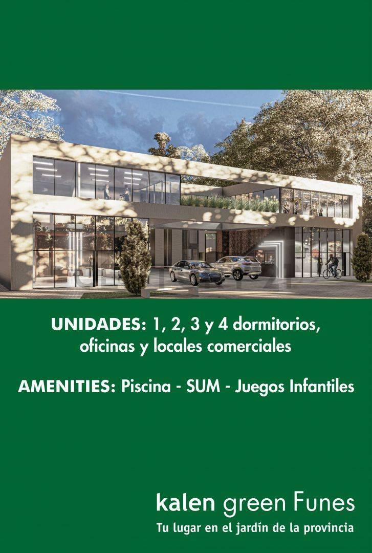 Venta - Departamento 3 Dormitorios con Cochera - Funes
