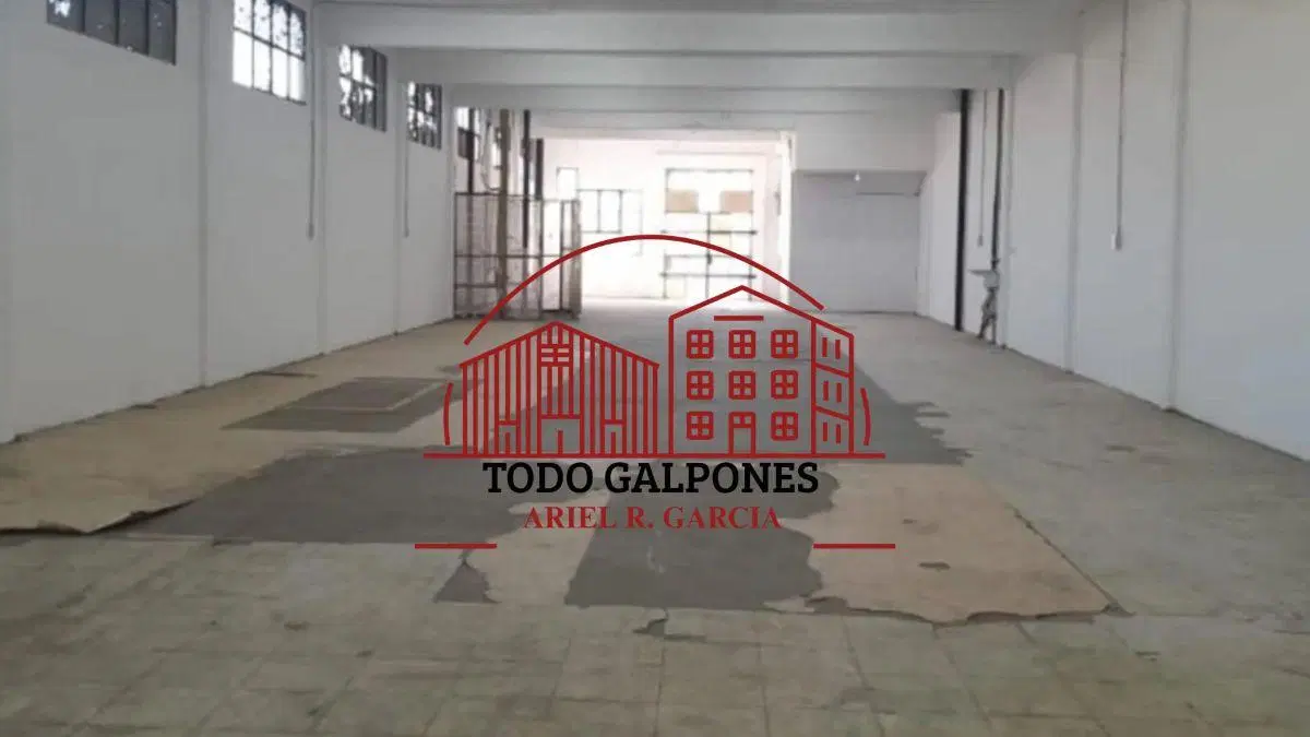 Galpon 880m2 en 3 Plantas Zonif. Id 5