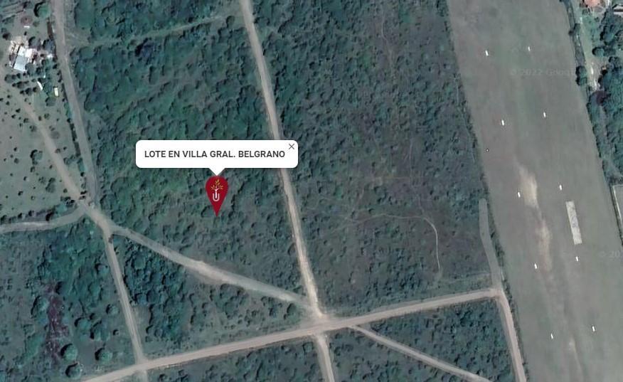 VENTA LOTE EN VILLA GENERAL BELGRANO - TLC0171