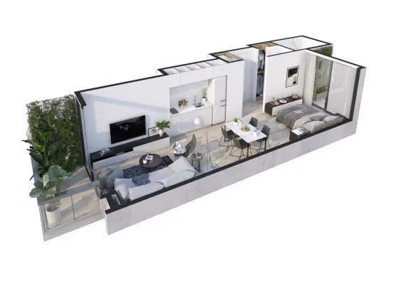 Departamento Monoambiente a Estrenar en Palermo Hollywood 2