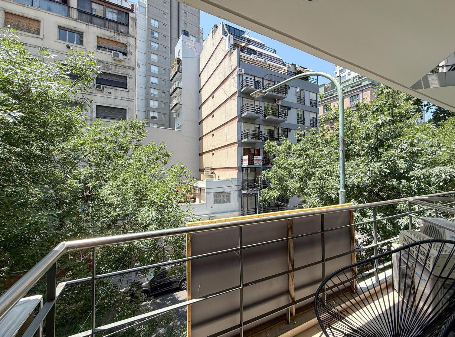 Departamento Studio con pileta y laundry en alquiler con muebles en Palermo
