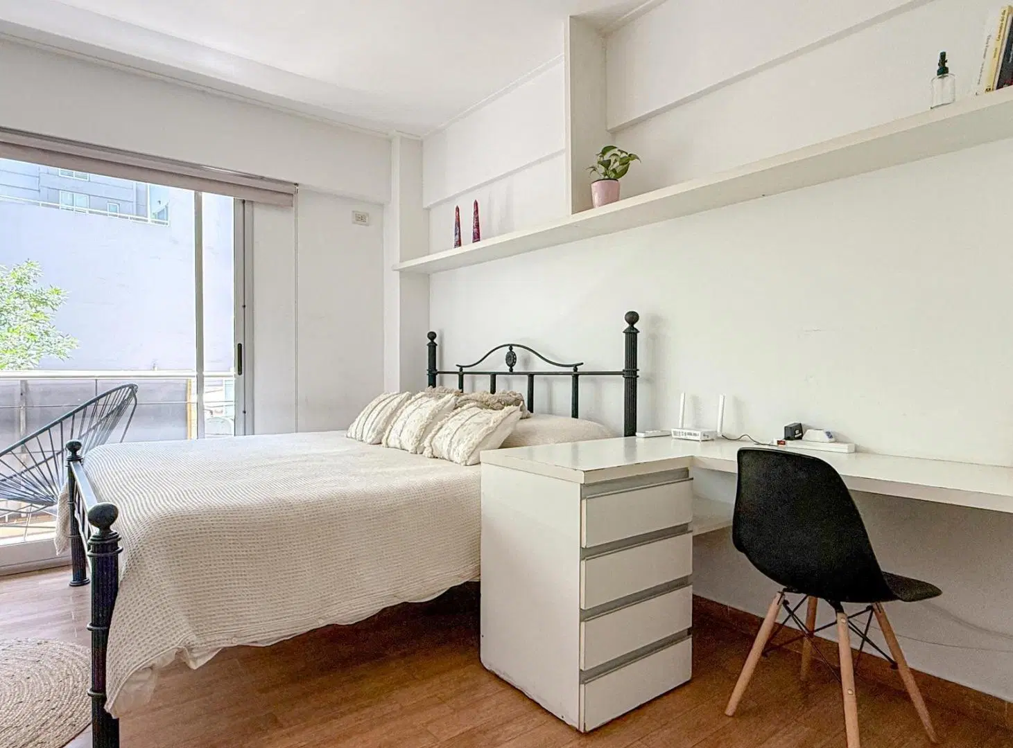 Departamento Studio con pileta y laundry en alquiler con muebles en Palermo 5