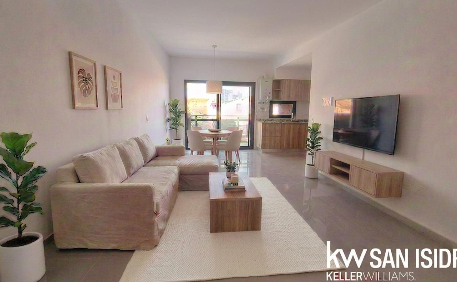 Departamento de 2 ambientes a Estrenar!, Con Parrilla y Balcon al frente!!