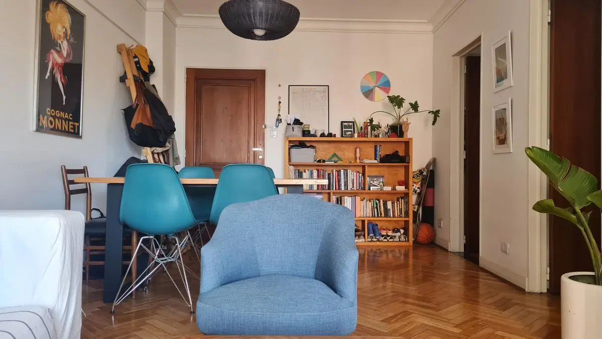 Departamento en alquiler, 3 ambientes en Botanico 5