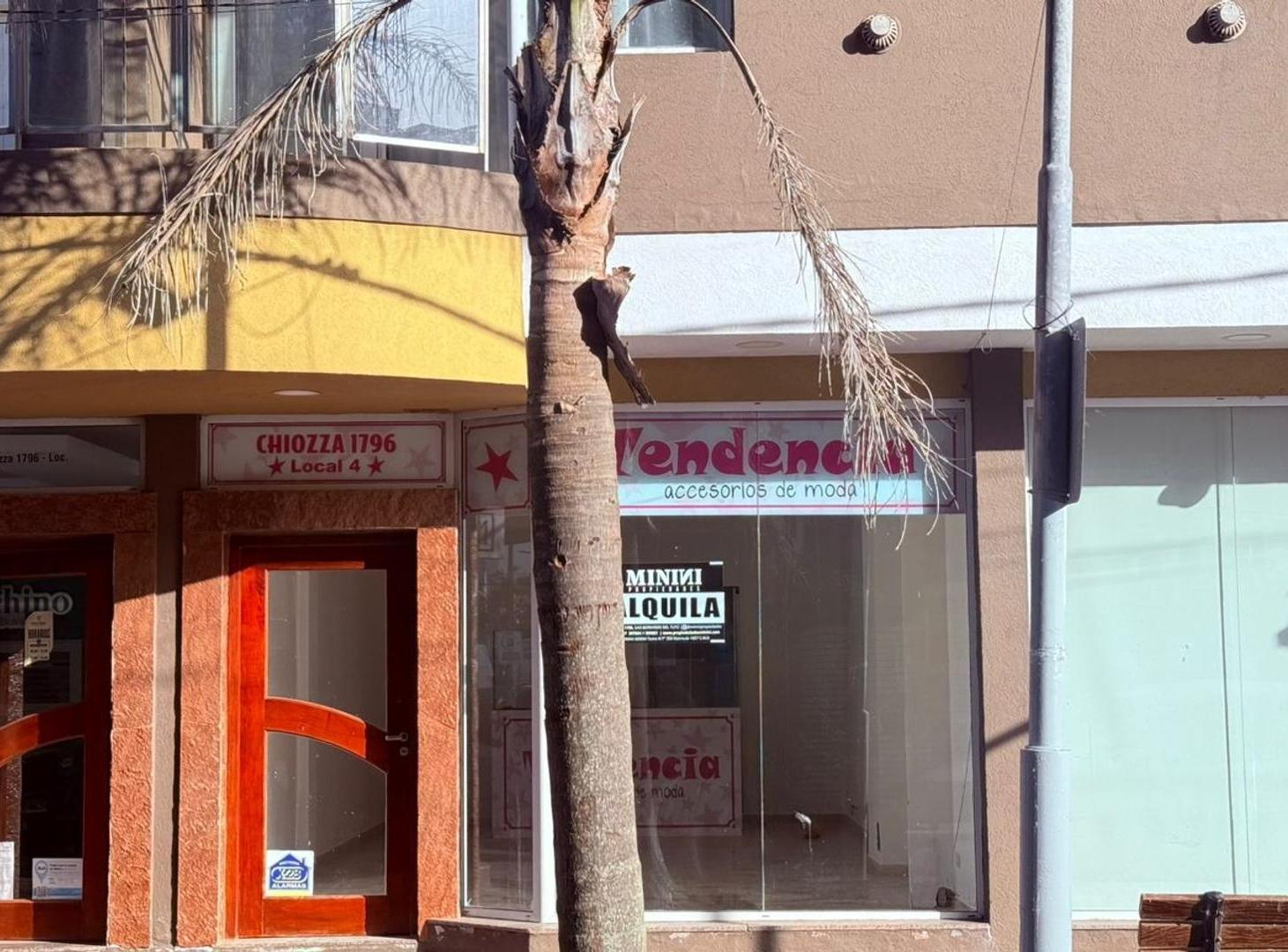 Alquiler Anual de Local comercial en pleno centro de Chiozza
