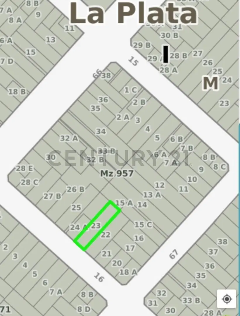 16 entre 66 y 67. La PLata. Lote en venta. 3