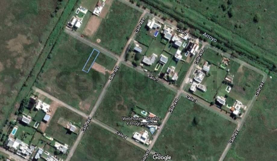 3 esquina 489. Lote en venta, Gonnet.