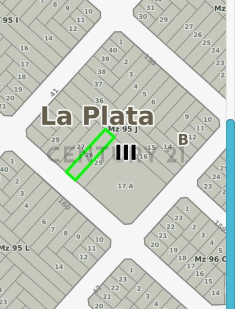 LOTE EN VENTA CALLE 160 entre 41 y 42
