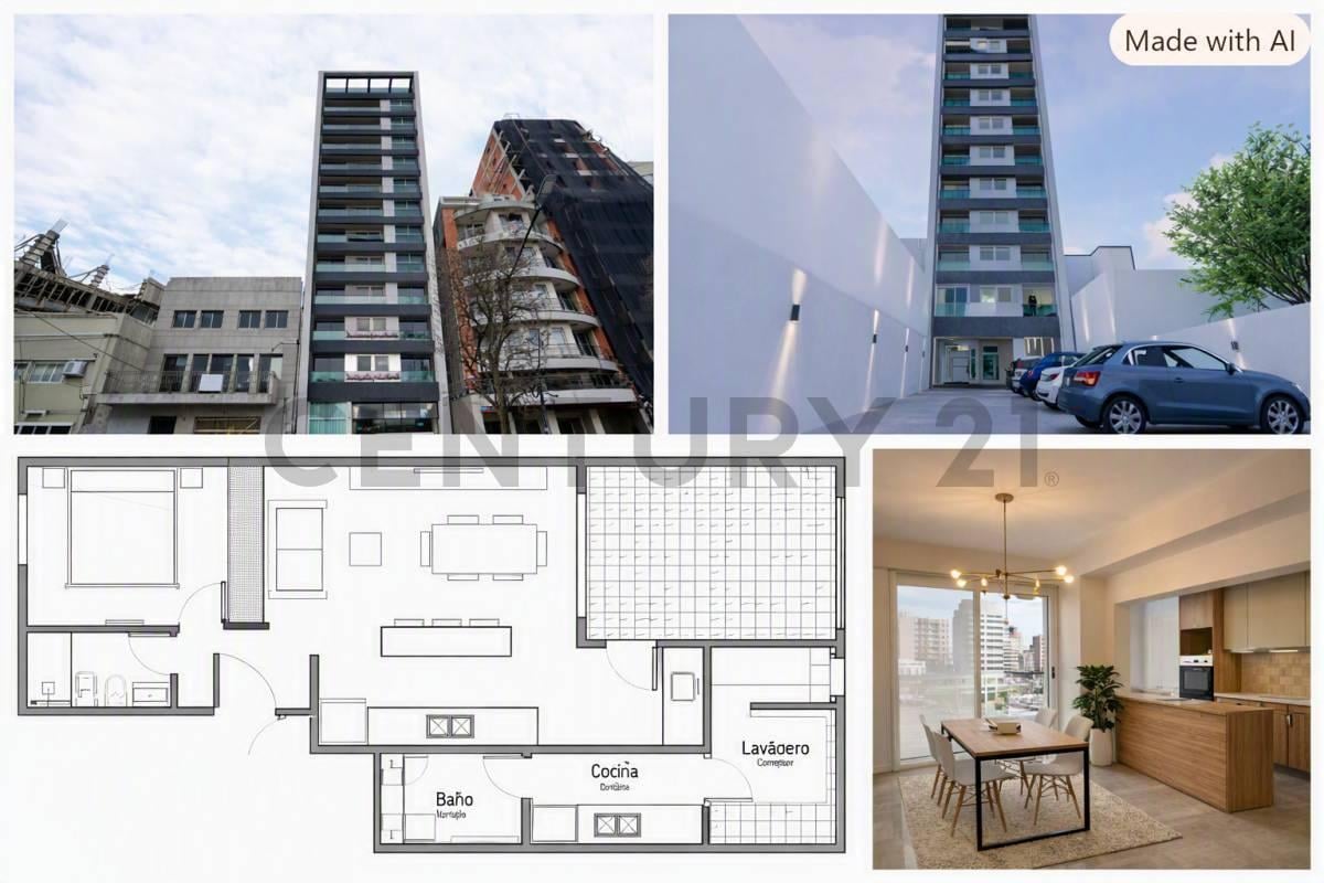 Foto de Departamento de 1 dormitorio en venta en LA PLATA | Av. 44 e/ 17 y 18 |, imagen 2