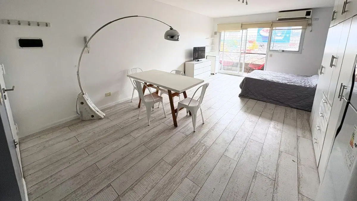 Departamento Monoambiente Moderno y muy Luminoso en Alquiler Temporal. Amoblado 4