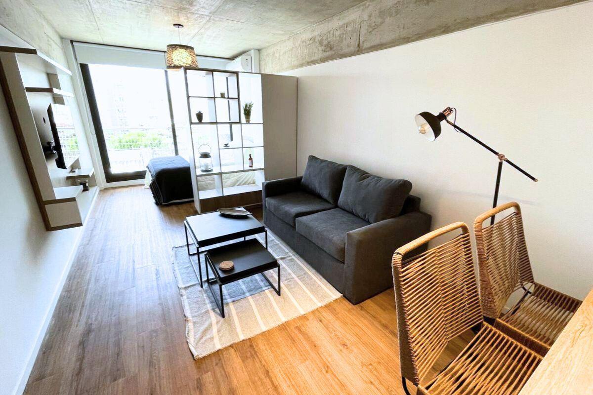 Foto de Monoambiente moderno y luminoso con balcón al contrafrente, Amenities, imagen 1