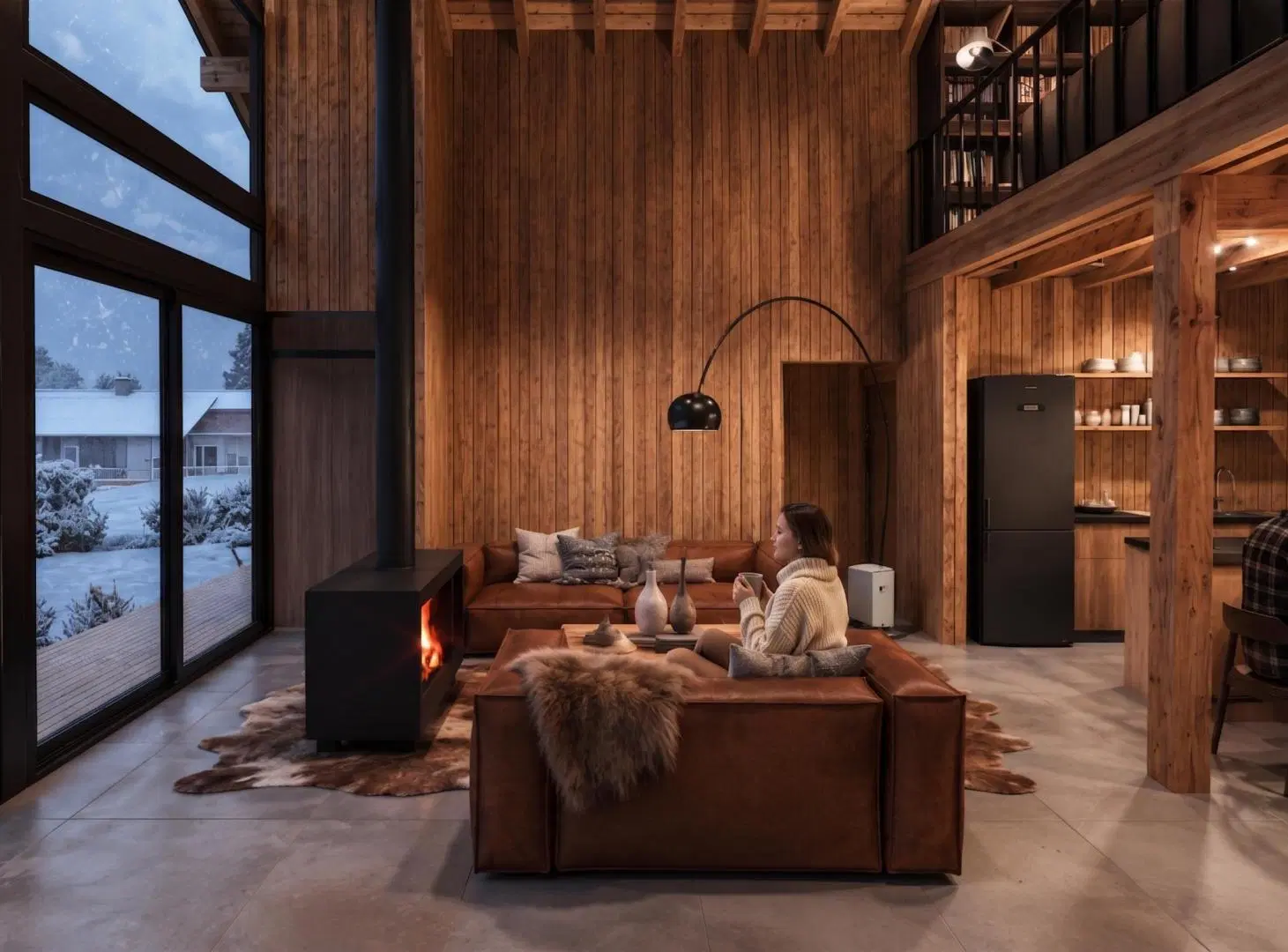 Casa en venta de 3 dormitorios en Pozo en Las Pendientes Ski Village, San Martin de los Andes 2