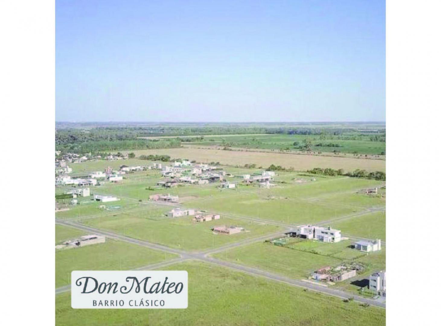 Terrenos en Barrio Don Mateo (Solicitar listado de precios)