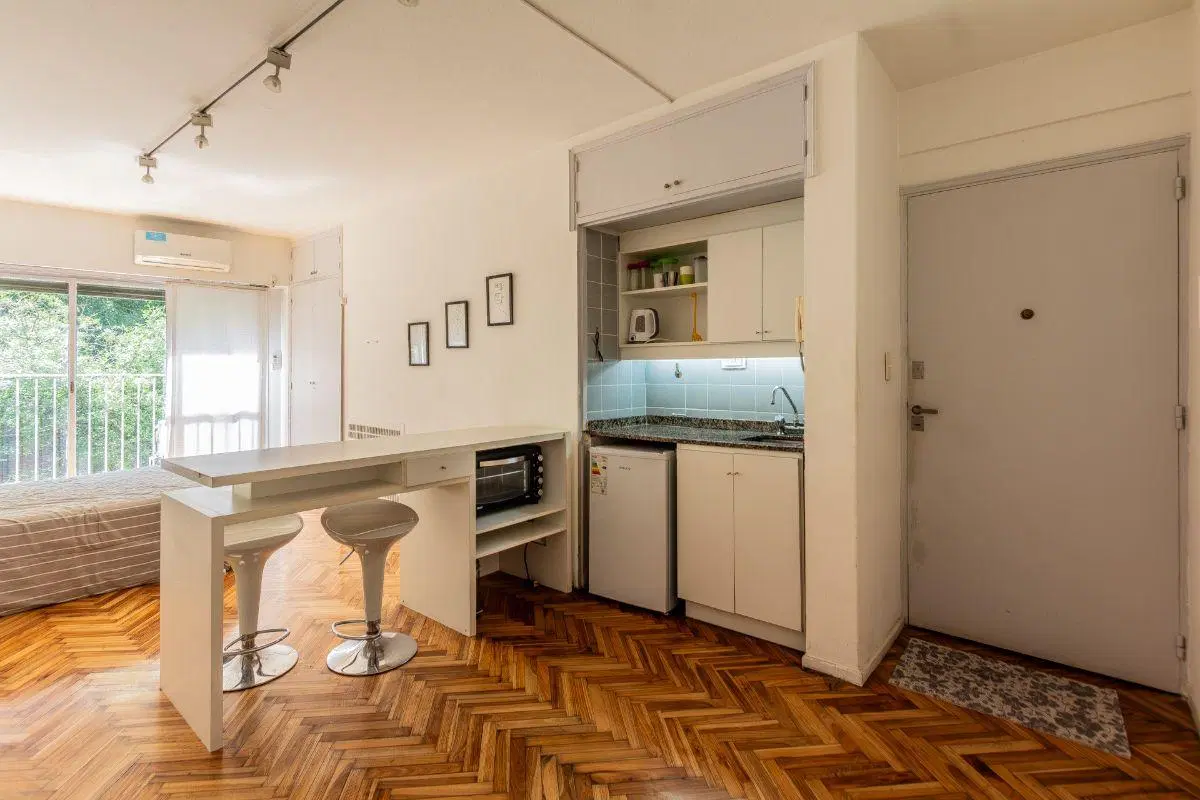 ALQUILER DEPARTAMENTO MONOAMBIENTE EN RECOLETA 5