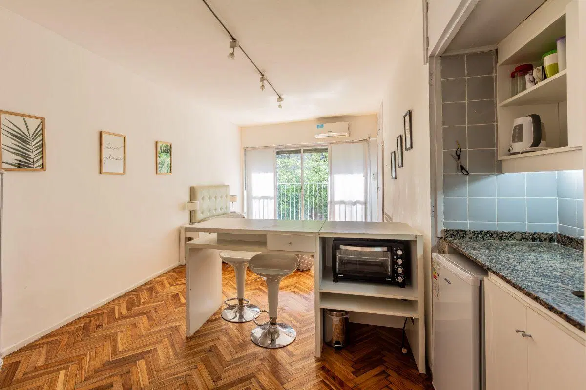 ALQUILER DEPARTAMENTO MONOAMBIENTE EN RECOLETA 2