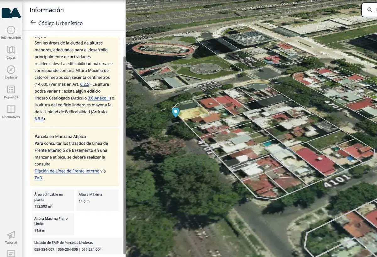 VENTA LOTE SAAVEDRA CON PROYECTO APROBADO 2