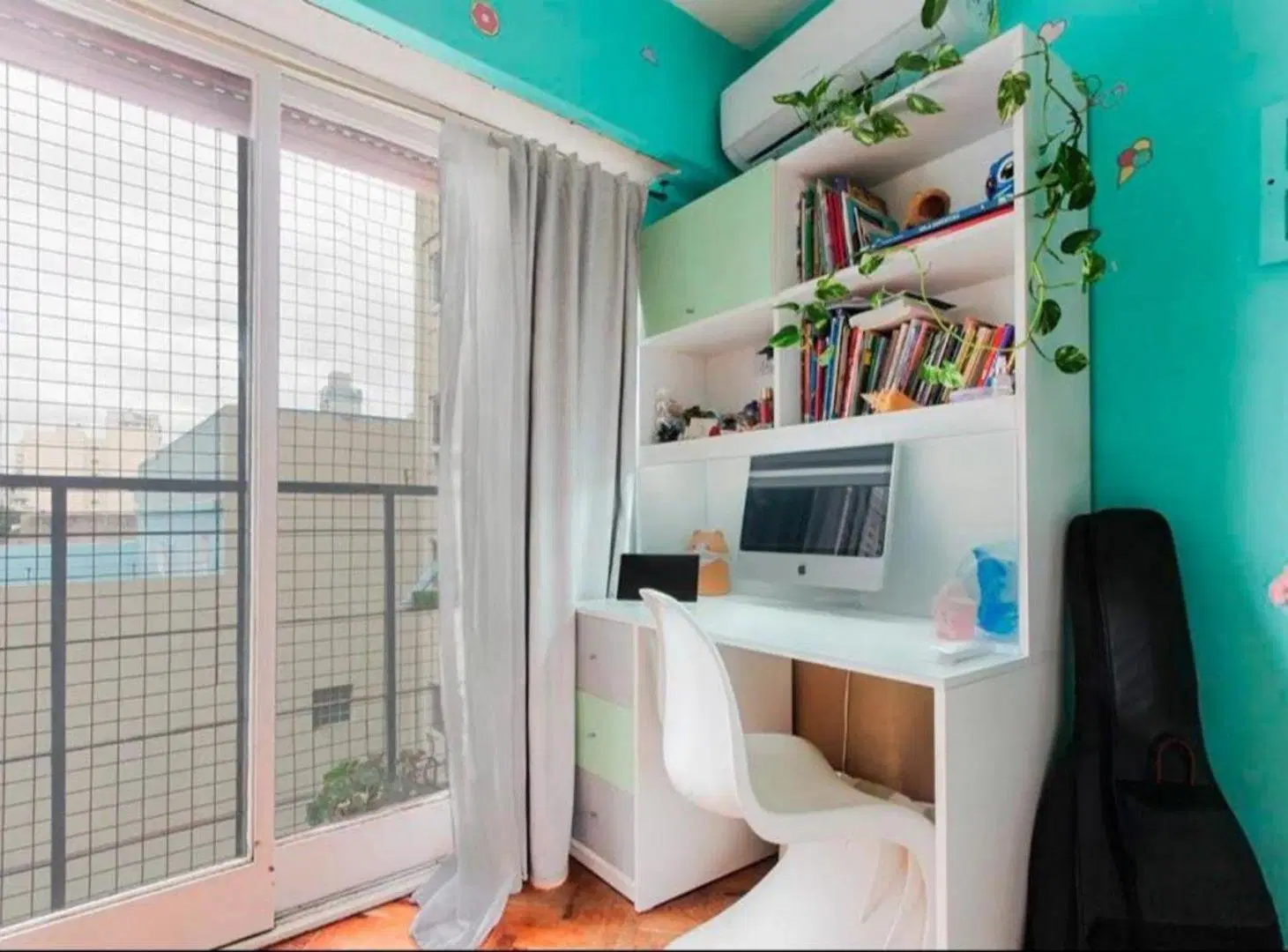 Departamento 3 amb en venta en Colegiales luminoso 4