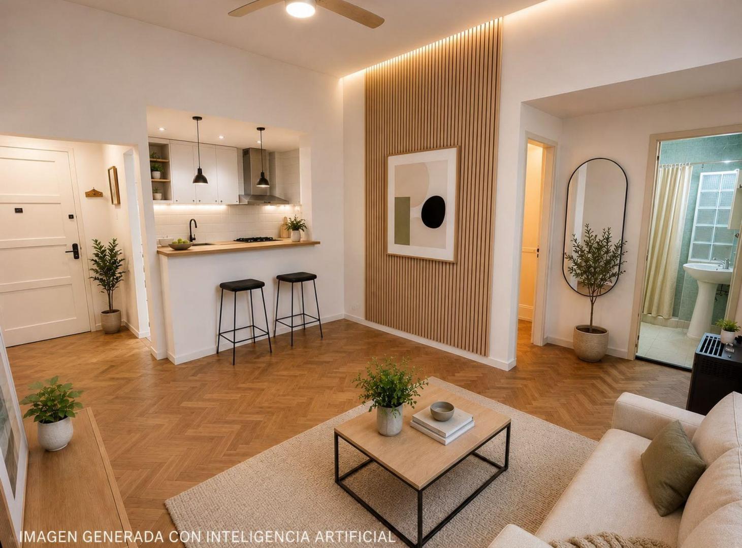 Foto de VENTA DEPTO 3 AMBIENTES EN VILLA CRESPO A RECICLAR, imagen 2