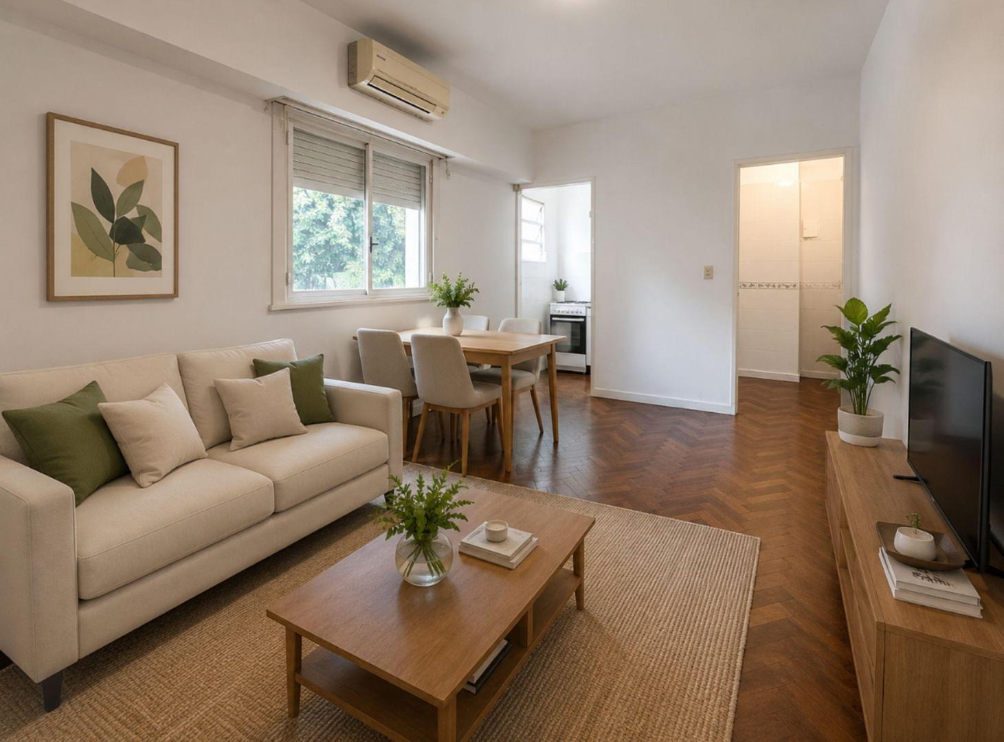 Foto de VENTA 2 AMBIENTES BAJO BELGRANO con GRAN JARDIN, imagen 4