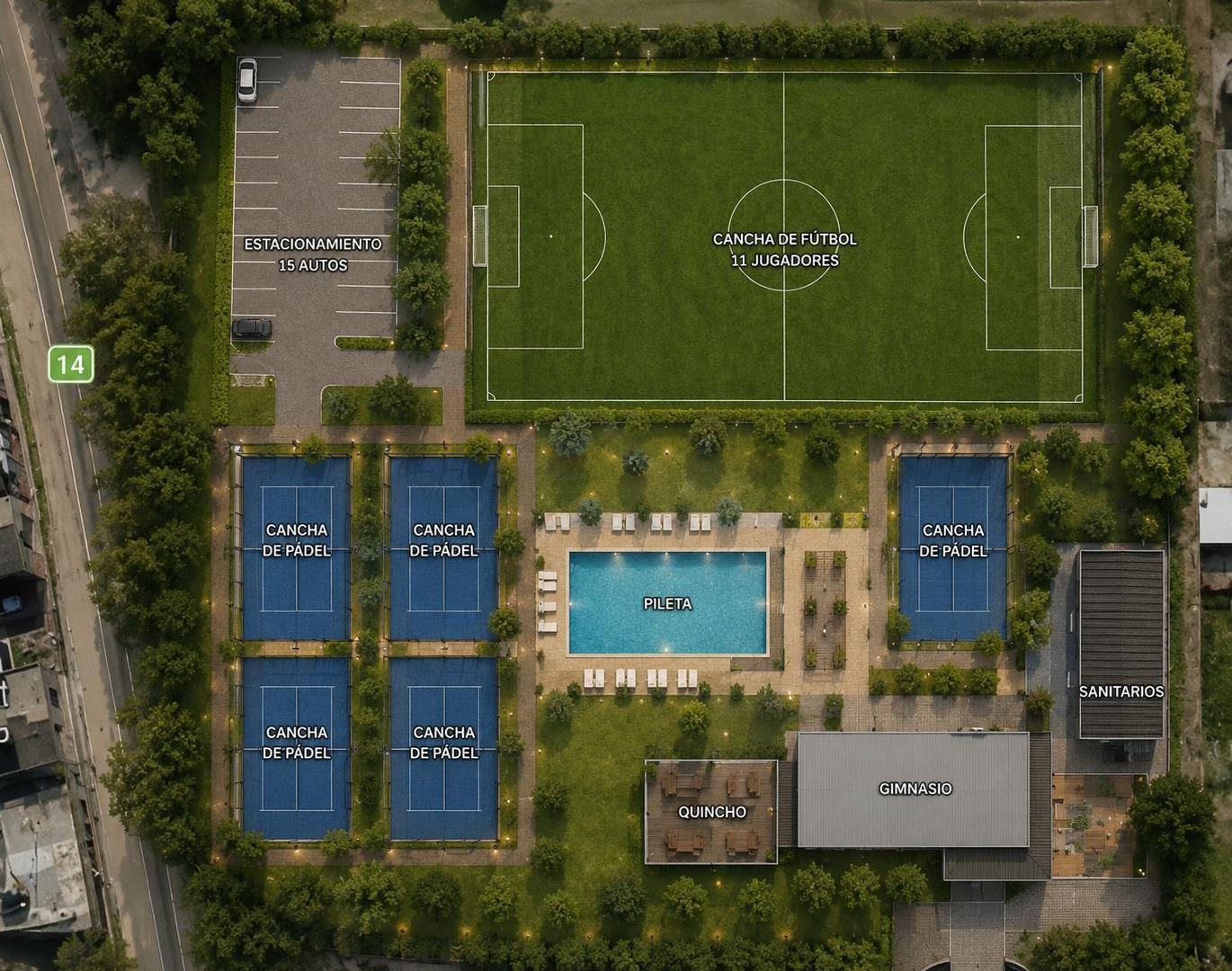 Foto de Terreno | ideal Club de Padel Futbol Pileta | Alquiler | Zona Facultad, imagen 3