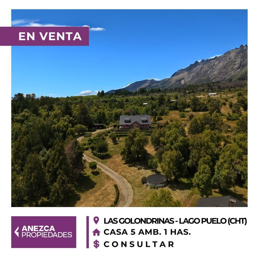 Foto de Se Vende Casa 5 Amb. 1 Has. Lago Puelo, imagen 1