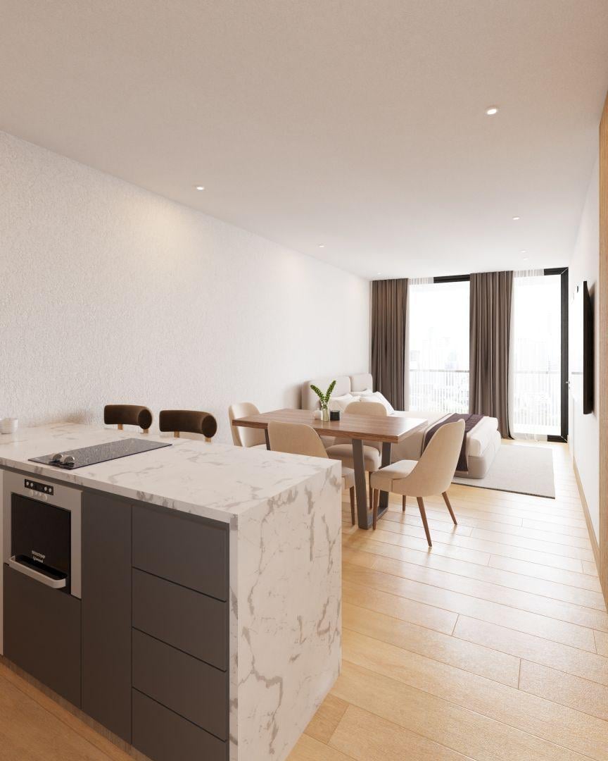 Foto de Venta monoambiente en pozo Almagro · Entrega dic 2029, imagen 2