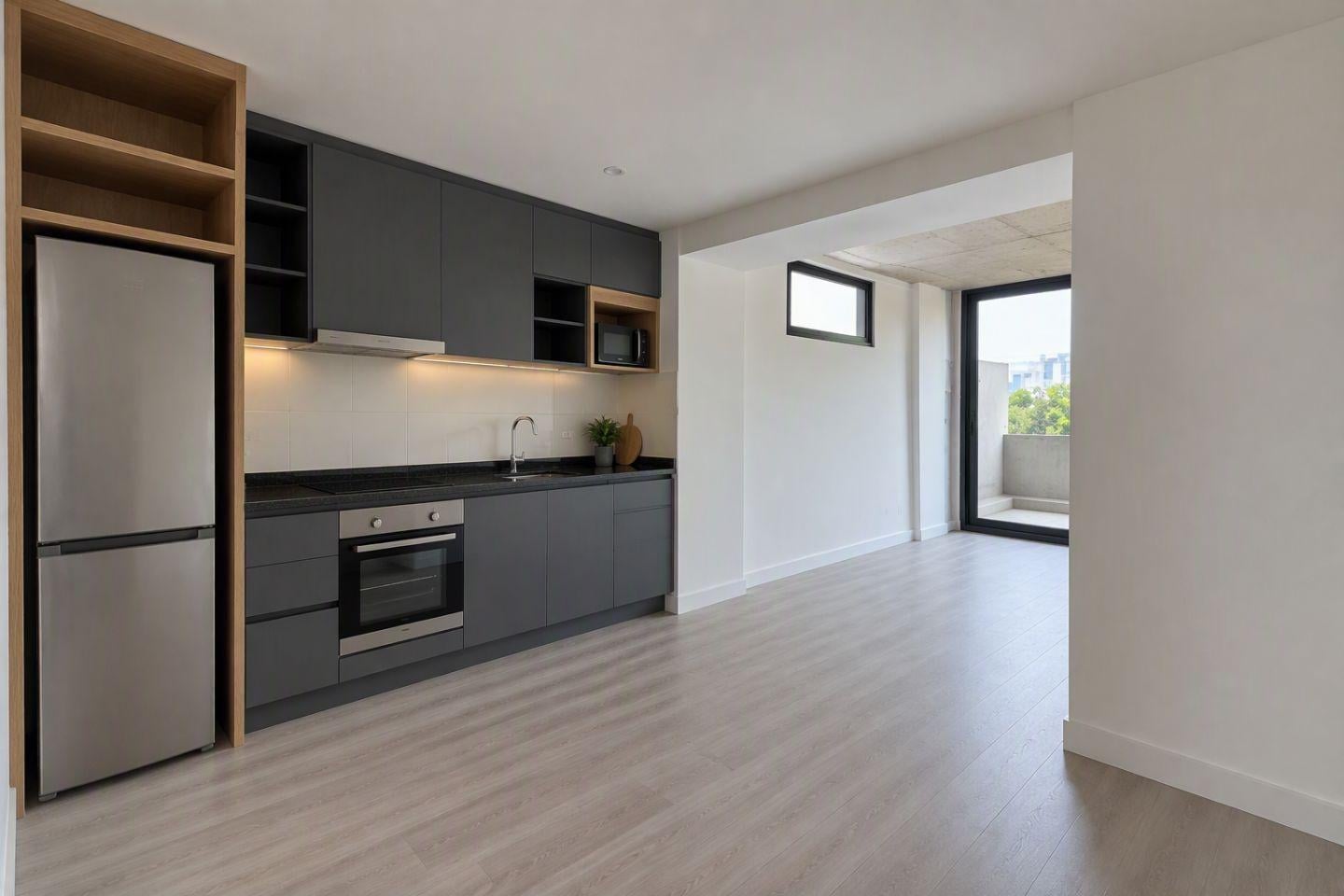 Foto de Monoambiente con balcón terraza de 9,5 m² en Villa Ortúzar, imagen 1