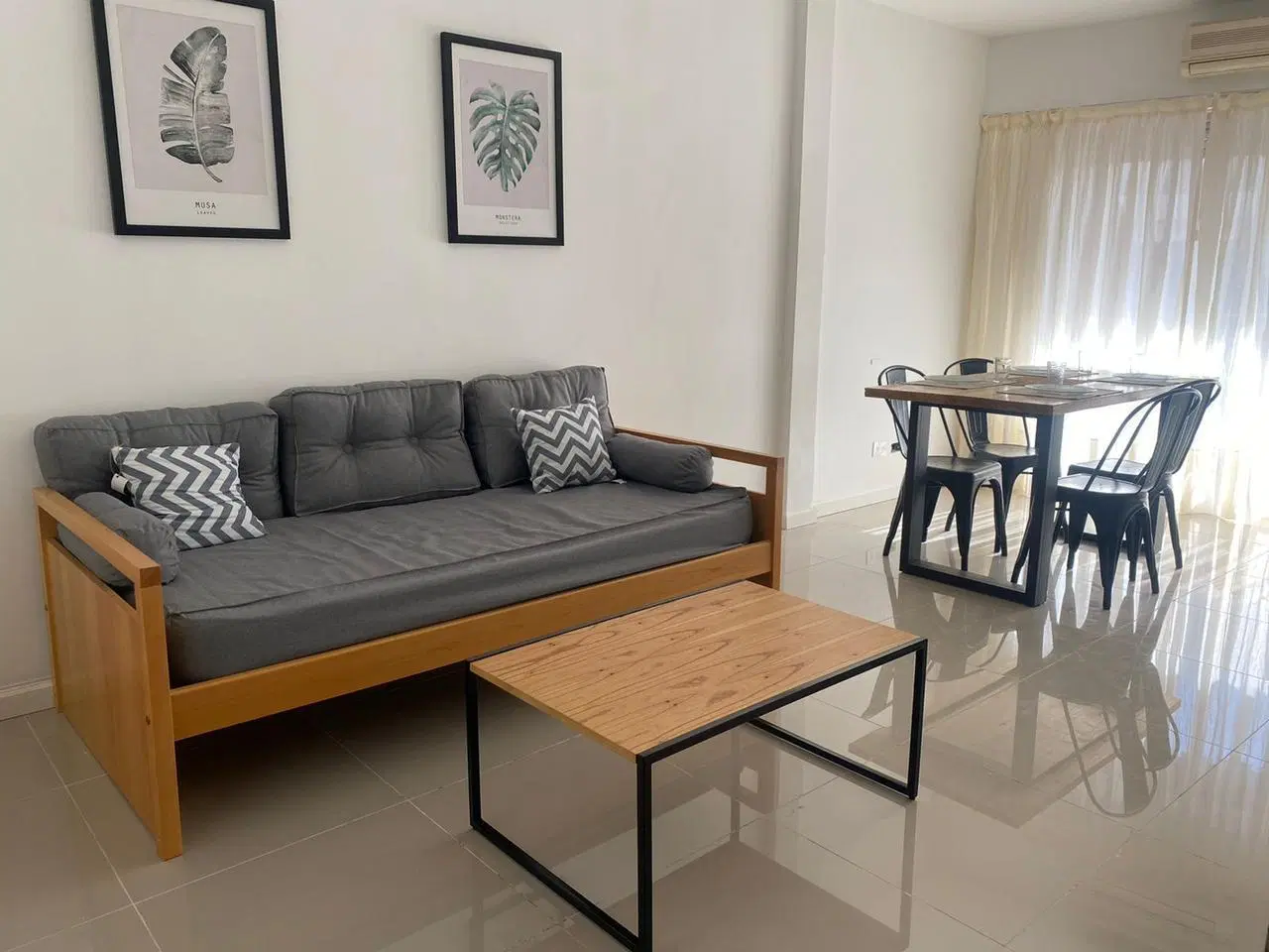 Departamento 2 amb amoblado en alquiler anual 5
