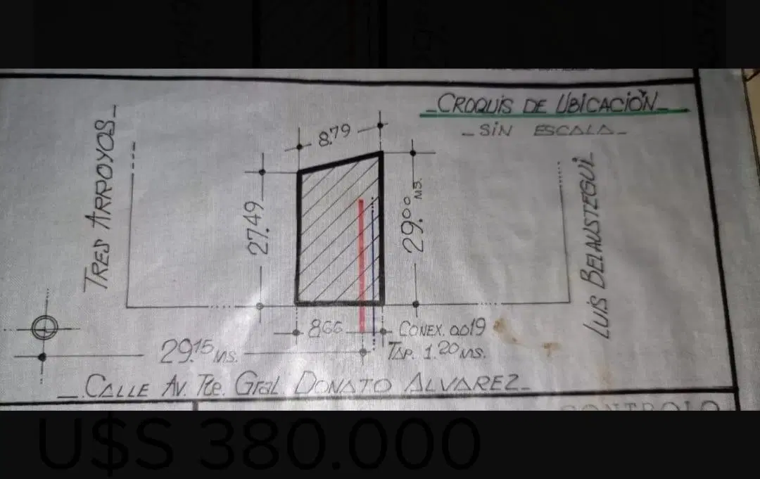 Excelente lote apto emprendimiento 3