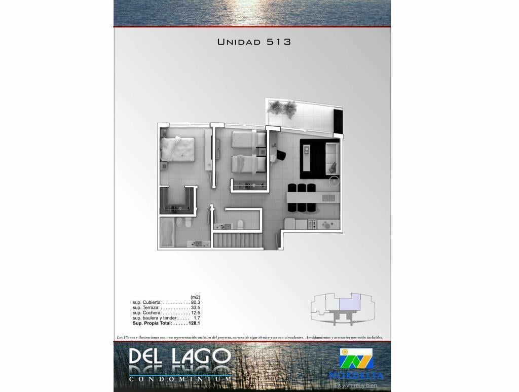 Departamento Con La Mejor vista al lago