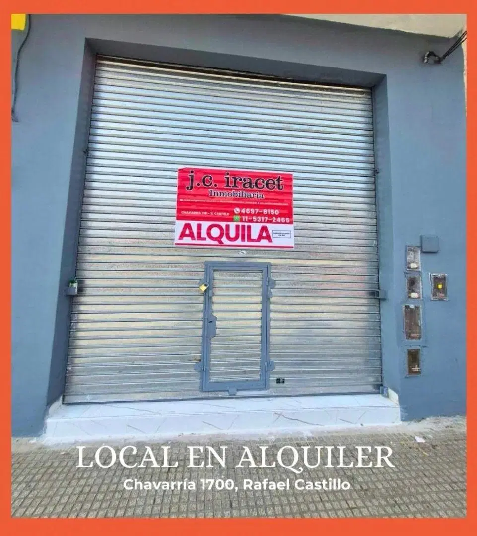 ALQUILER DO LOCAL COMERCIAL, sobre chavarria al 1700 5