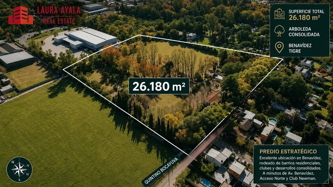 VENTA - Terreno Benavidez | 26.180m2 - Ideal para Desarrollo, Logística o Empresas 2
