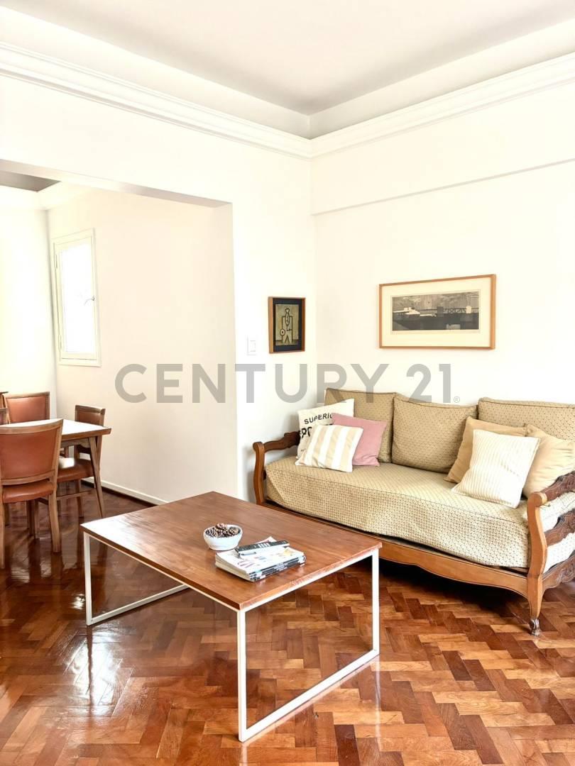 Departamento 3 Ambientes en Palermo, Impecable, Luminoso y Silencioso