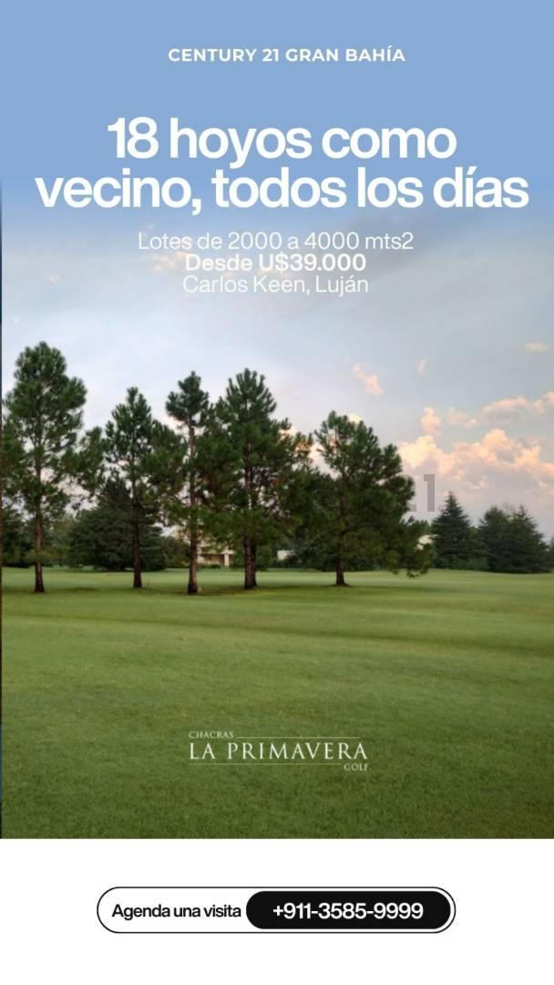 Foto de Lote en Venta en Chacras La Primavera Golf, Carlos Keen (Luján), imagen 1