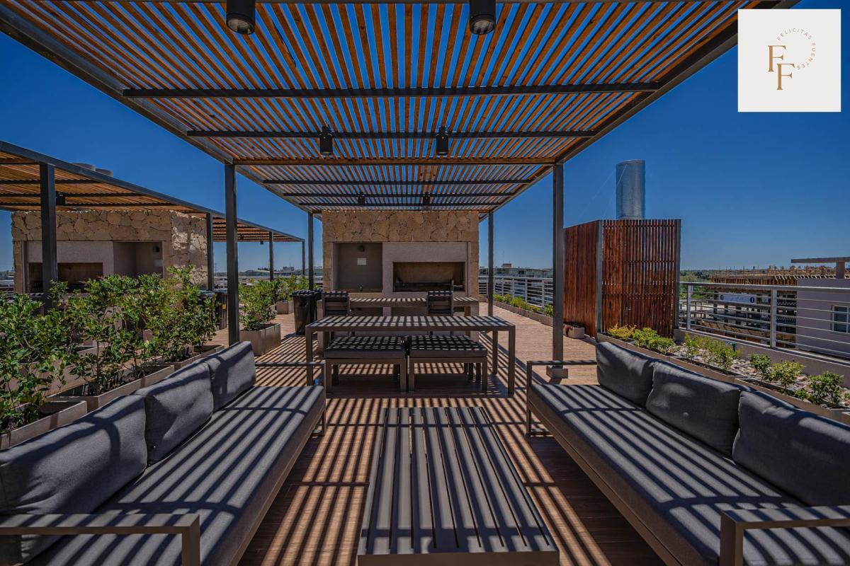 VENTA departamento 2 amb pb con jardín a estrenar en SkyRoof Nordelta
