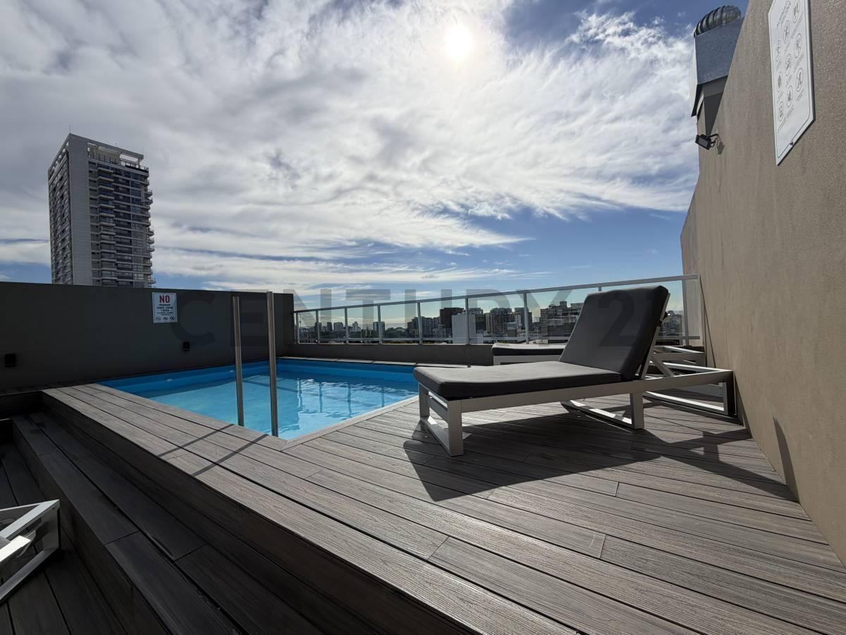 Departamento en venta 2 ambientes con gran terraza en en Núñez